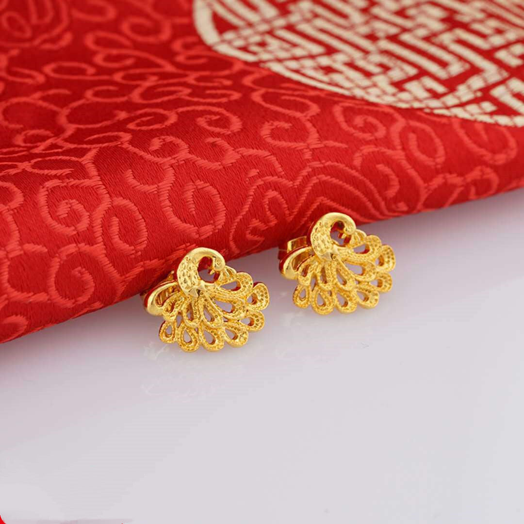 24K Gold Earrings