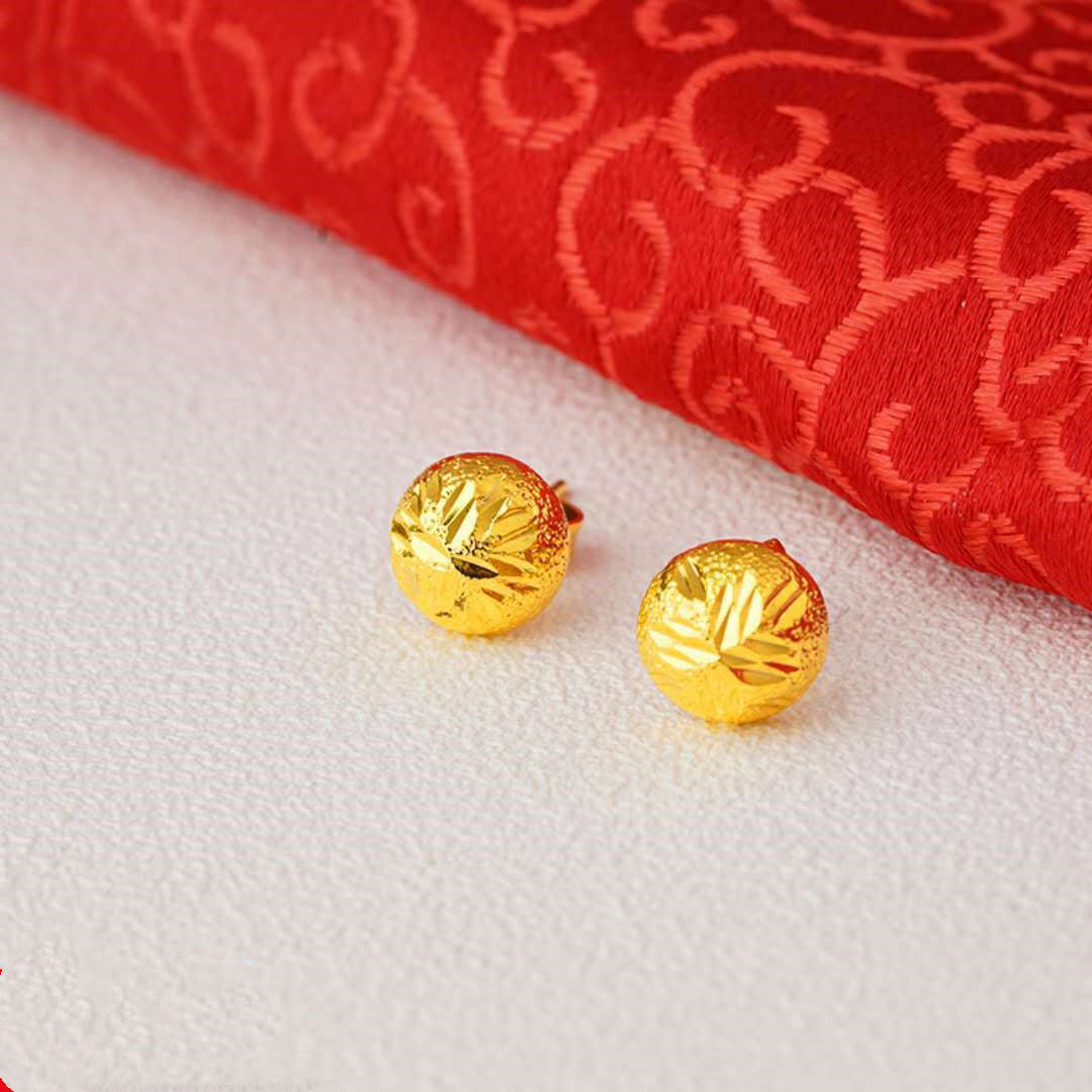 24K Gold Earrings