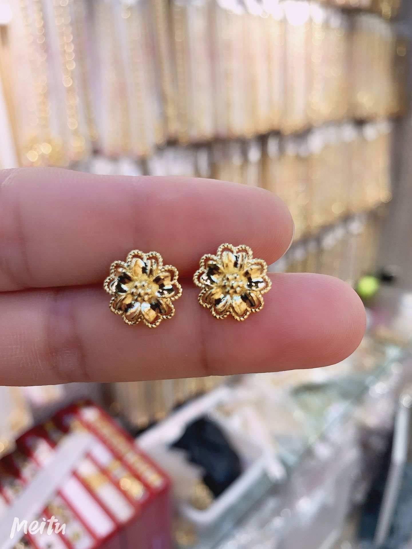 24K Gold Earrings