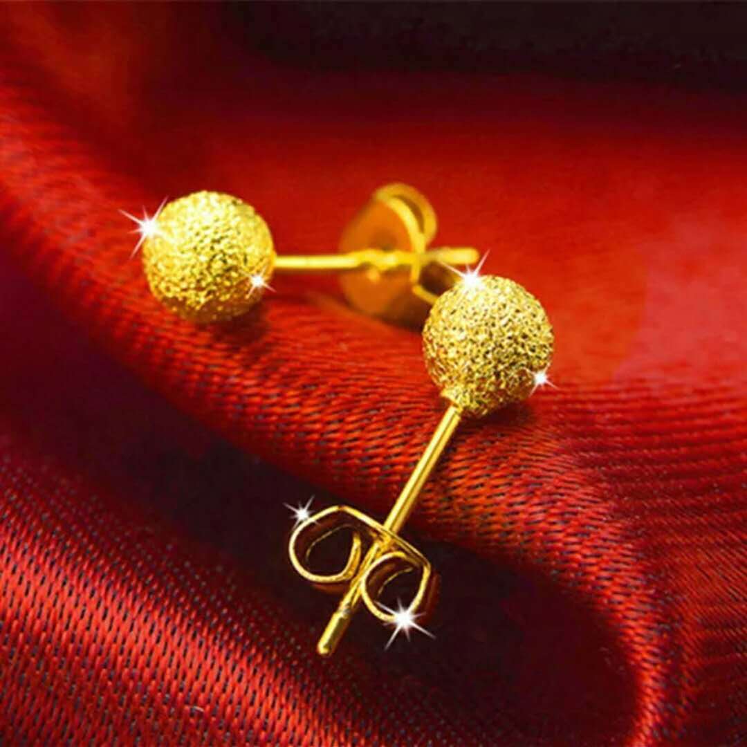 24K Gold Earrings