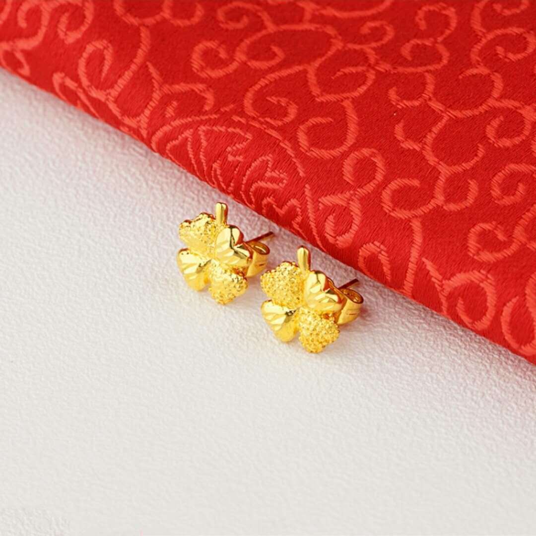24K Gold Earrings
