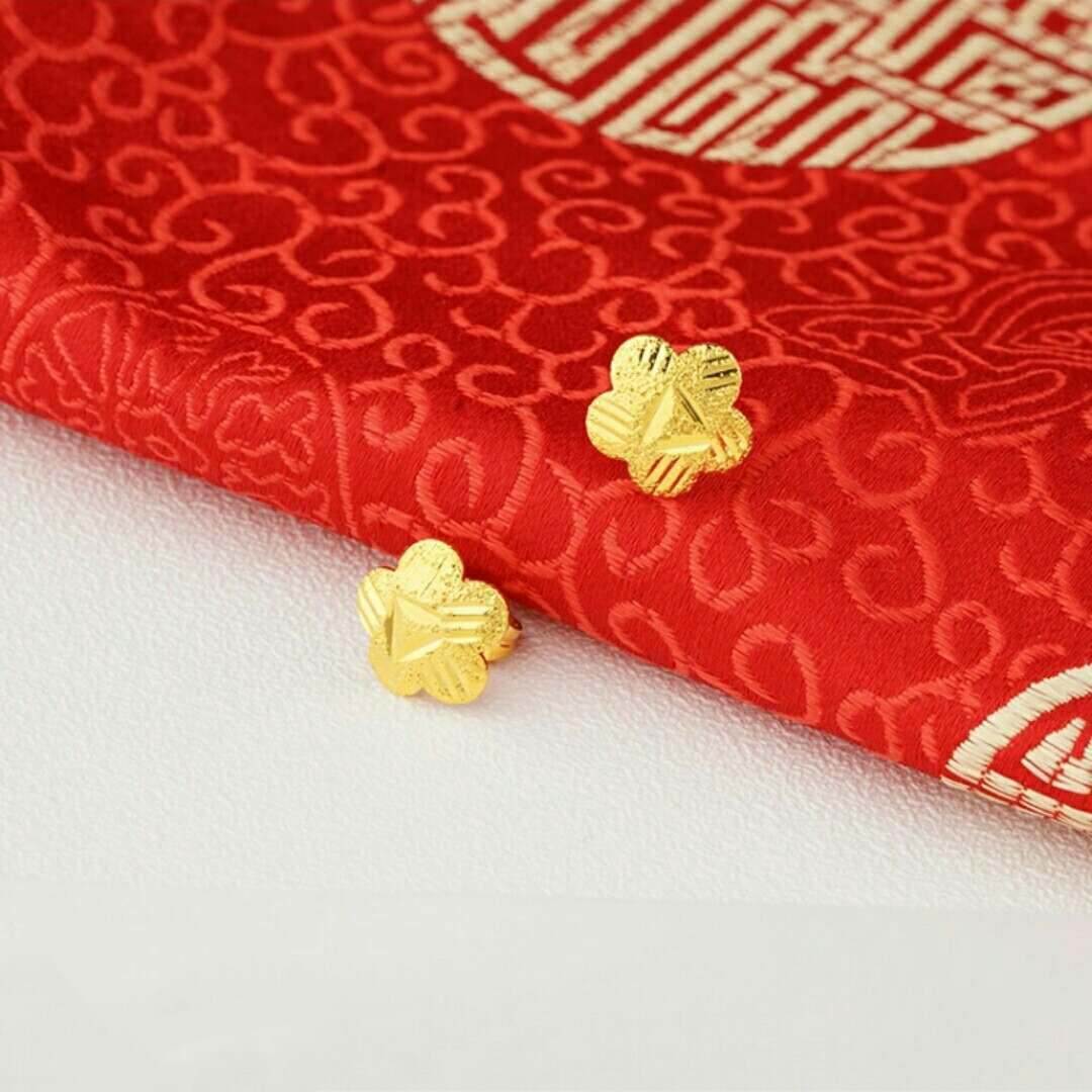 24K Gold Earrings