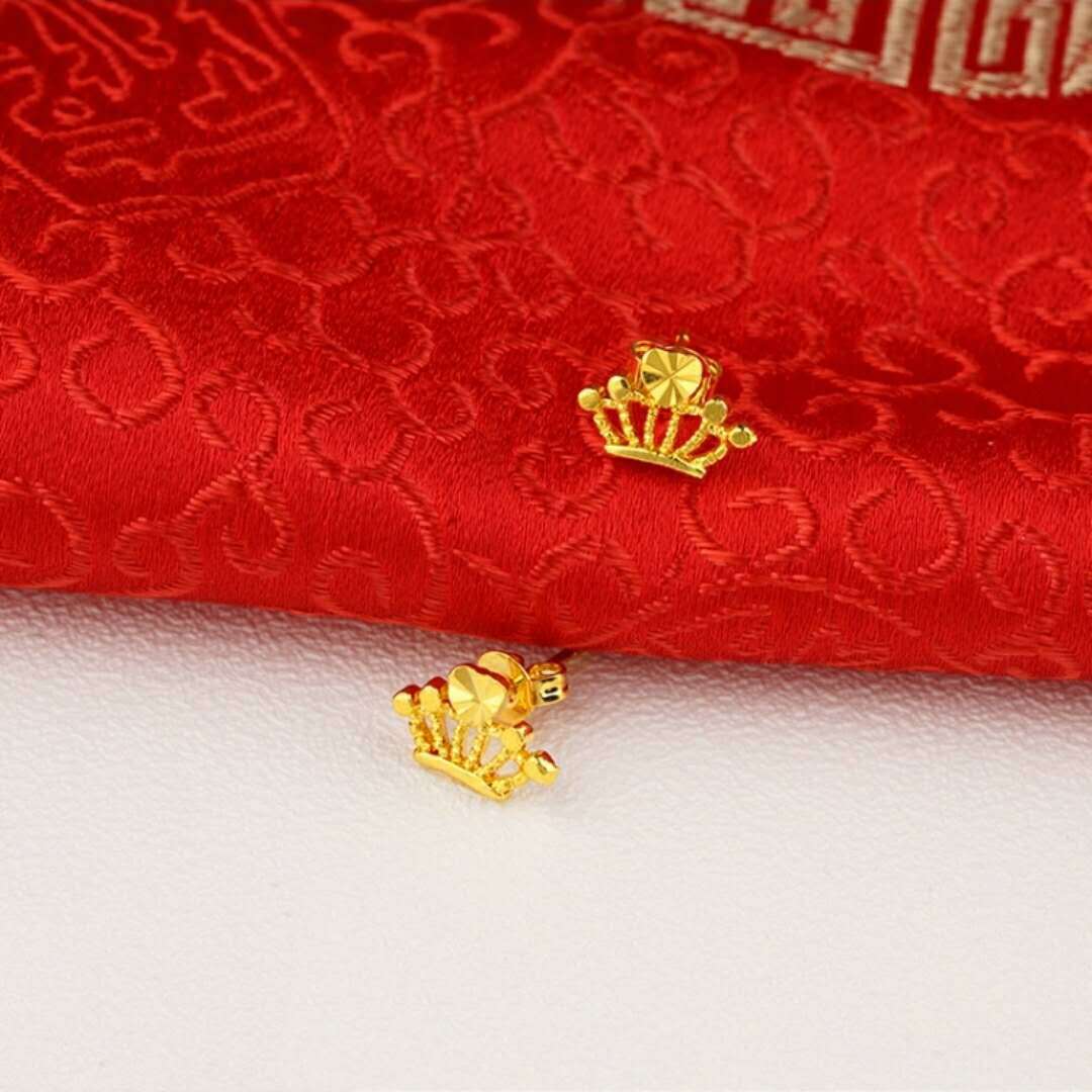 24K Gold Earrings