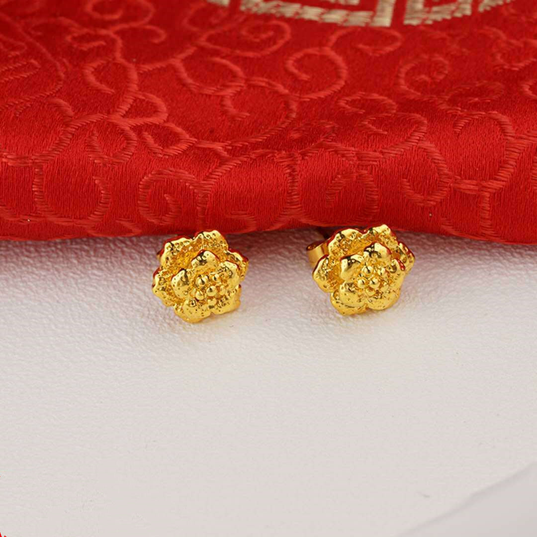 24K Gold Earrings
