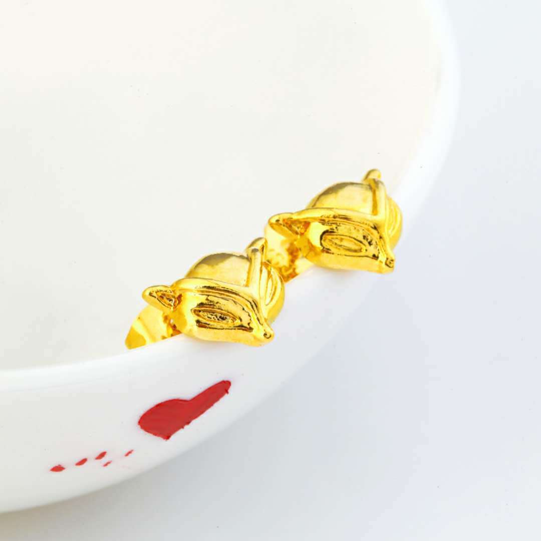24K Gold Earrings