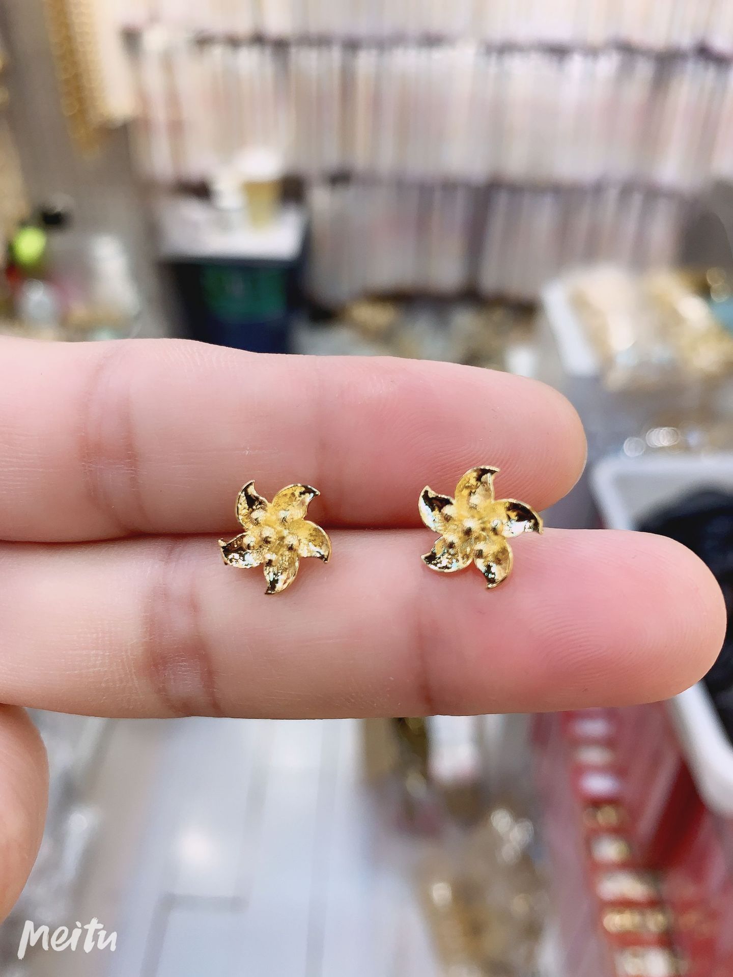 24K Gold Earrings